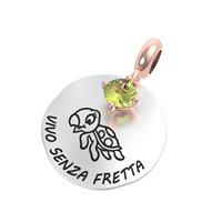 Charm Rerum Dame NATURA in Silber Peridoto 25134 - 25134